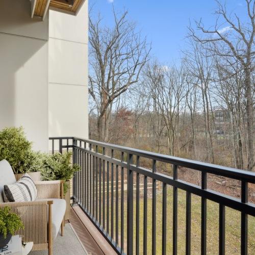 Balcony from an apartment